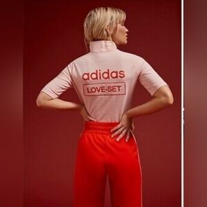 Adidas Originals Love Revolution Love Set 2pc (Tee+Pants) Set. Size Lg